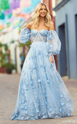 Sherri Hill 55436 Light Blue