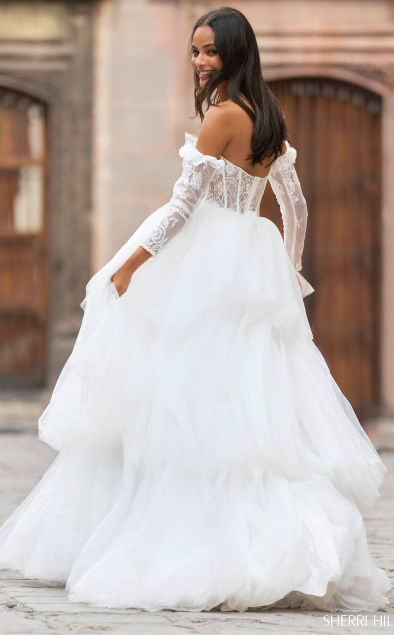 Sherri Hill 55437 Ivory