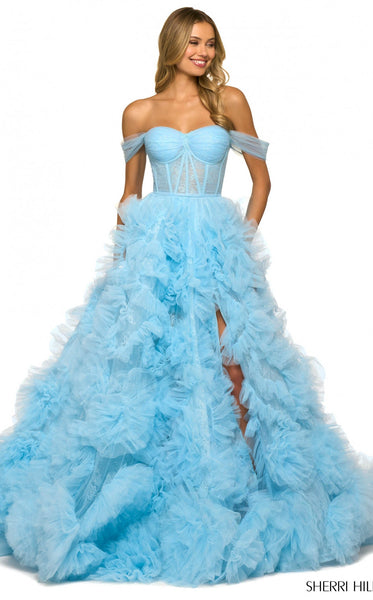 Buy dress style № 53503 designed by SherriHill | Tulle ball gown, Ball gowns,  Gowns