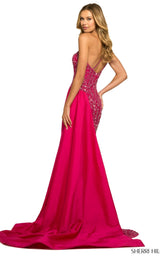 Sherri Hill 55450 Fuchsia