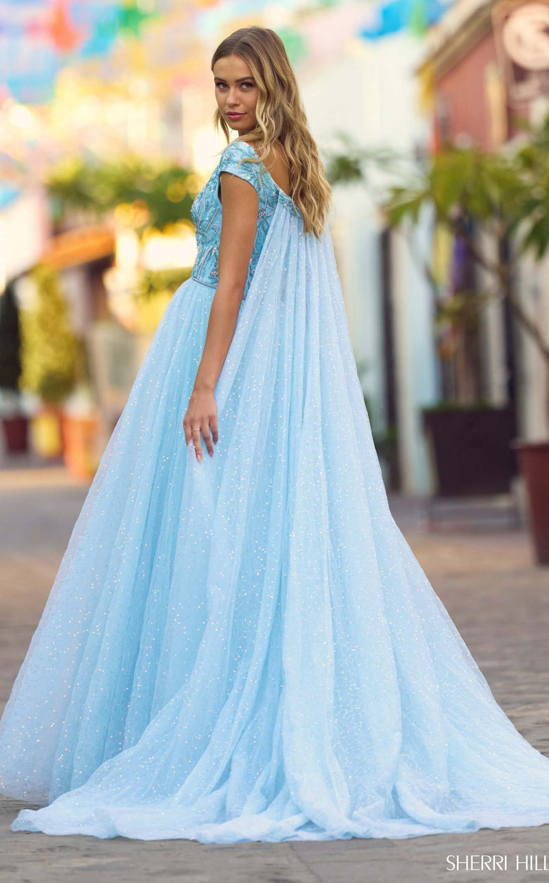Sherri Hill 55451 Light Blue