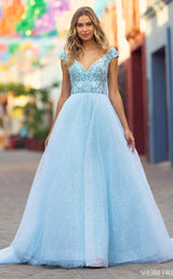 Sherri Hill 55451 Light Blue