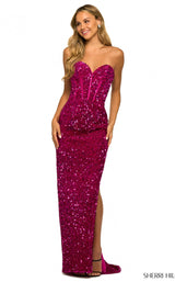 Sherri Hill 55474 Red