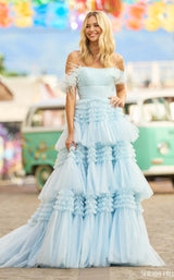 Sherri Hill 55507 Light Blue