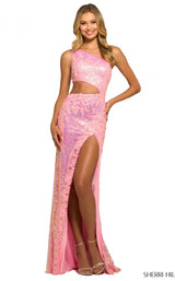 Sherri Hill 55517 Pink