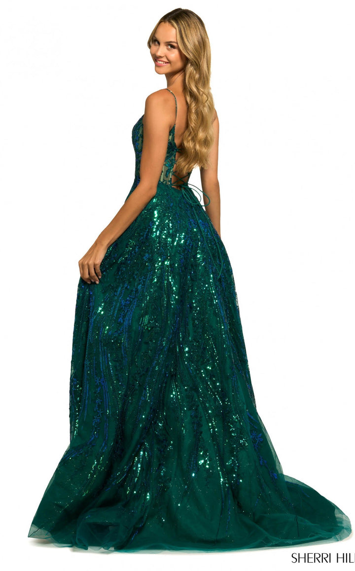 Sherri Hill 55521 Emerald