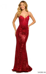 Sherri Hill 55524 Red