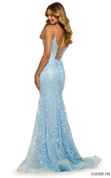 Sherri Hill 55526 Light Blue