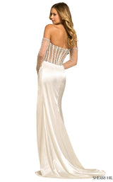 Sherri Hill 55536 Ivory