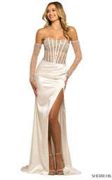 Sherri Hill 55536 Ivory