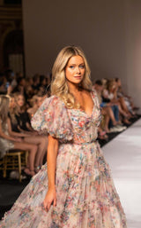 Sherri Hill 55541 Blush-Print