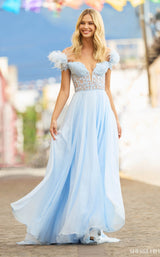 Sherri Hill 55546 Light Blue
