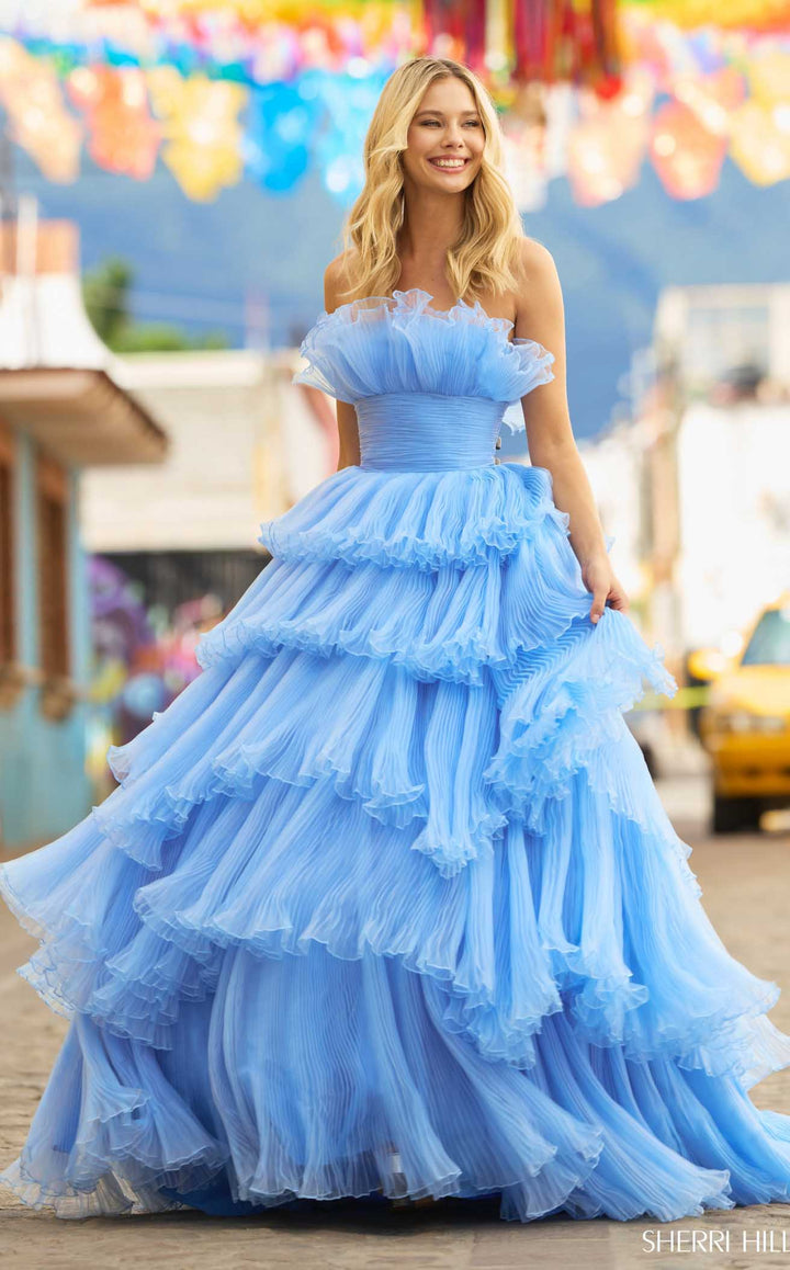 Sherri Hill 55594 Periwinkle