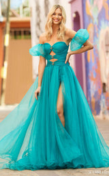 Sherri Hill 55602 Teal