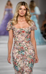 Sherri Hill 55617 Bright-Pink-Print
