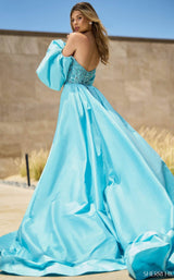Sherri Hill 55631 Dress Aqua