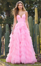 Sherri Hill 55639 Dress Hot-Pink