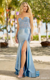 Sherri Hill 55649 Light Blue