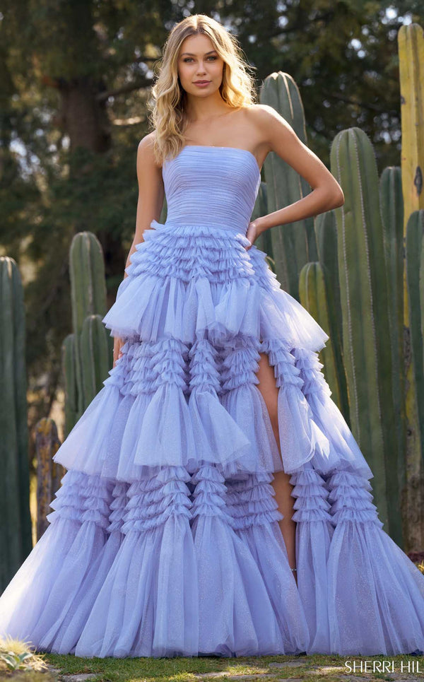 Sherri Hill 55677 Dress Periwinkle