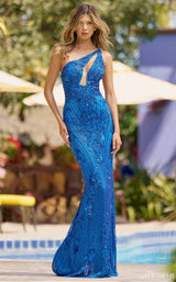 Sherri Hill 55692 Dress Peacock