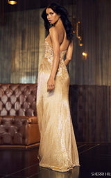 Sherri Hill 55738 Dress Gold