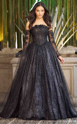 Sherri Hill 55741 Dress Black