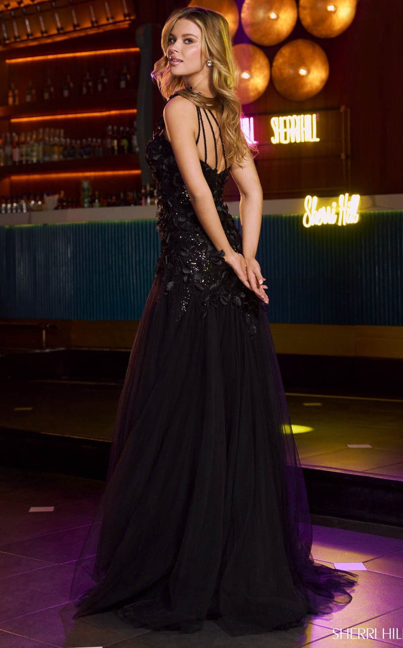 Sherri Hill 55796 Dress Black
