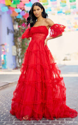 Sherri Hill 55840 Dress Red