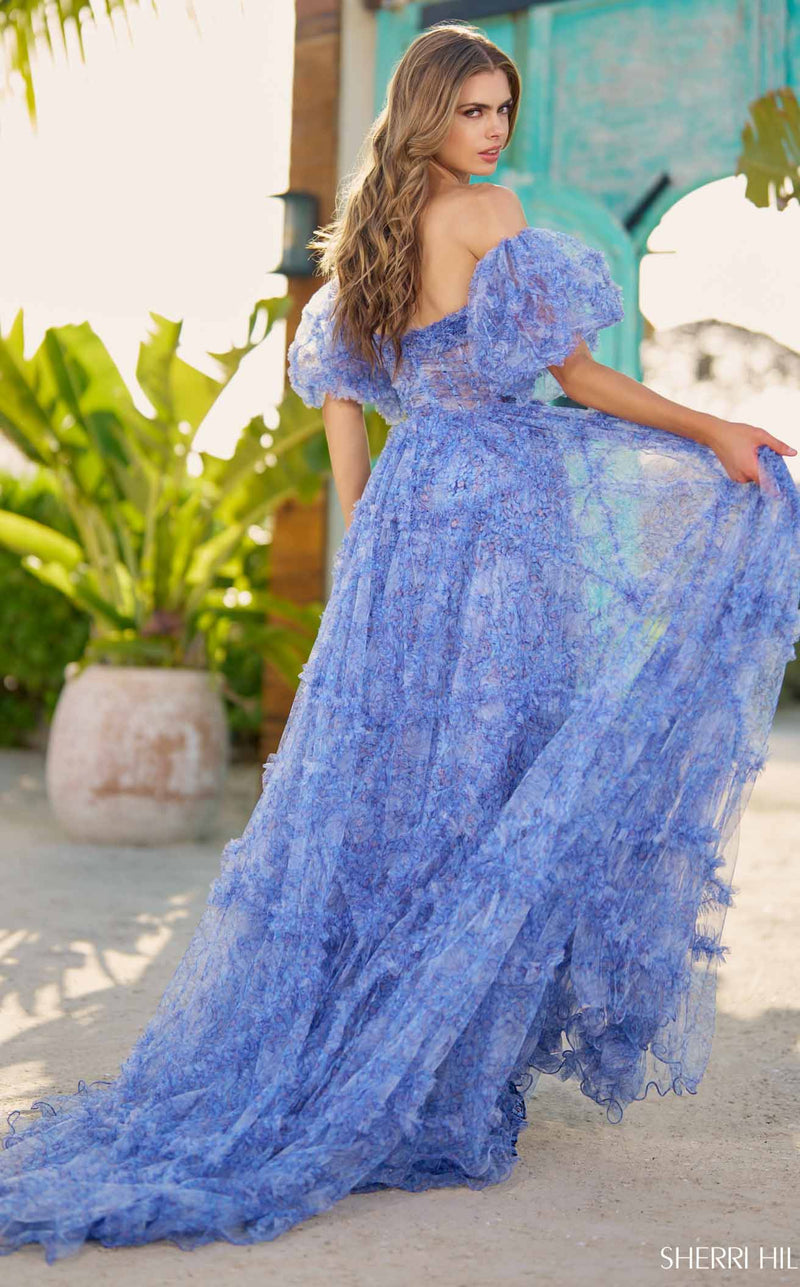 Sherri Hill 55854 Blue Print