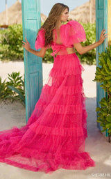 Sherri Hill 55858 Hot Pink