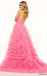 Sherri Hill 55981 Neon Pink