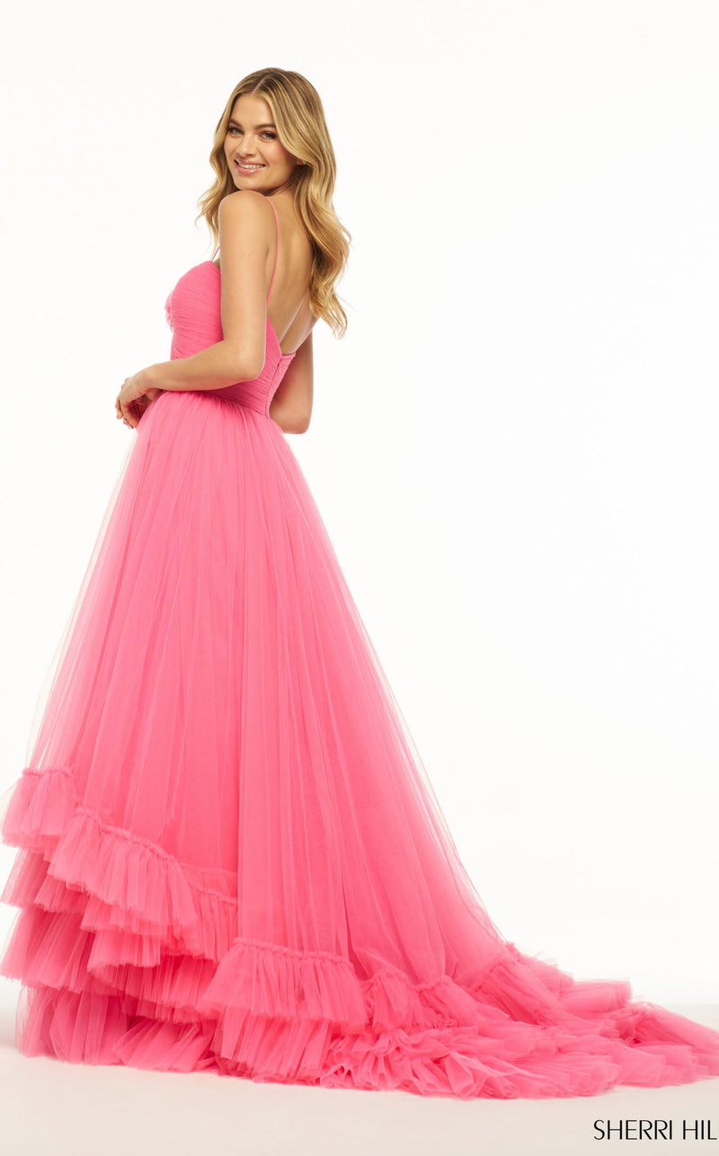 Sherri Hill 55982 Candy Pink