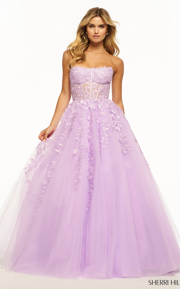 Sherri Hill 55993 Lilac