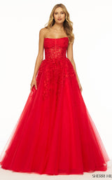 Sherri Hill 55993 Red