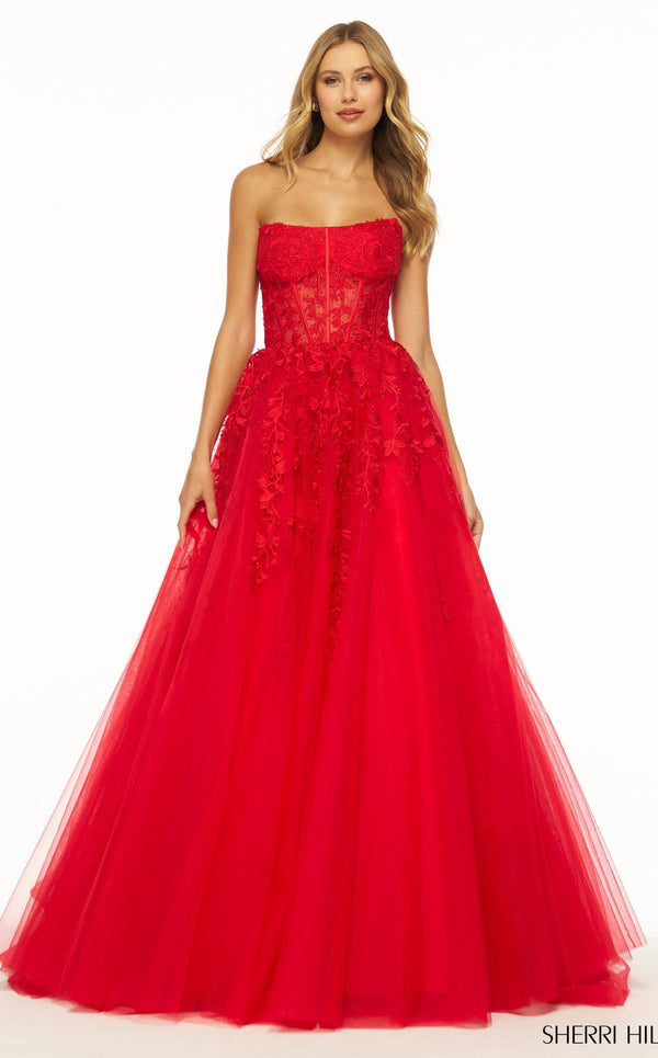 Sherri Hill 55993 Red