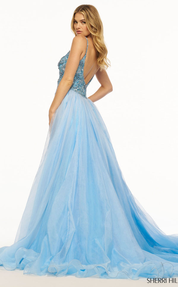 Sherri Hill 56018 Blue