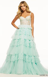 Sherri Hill 56019 Light Green