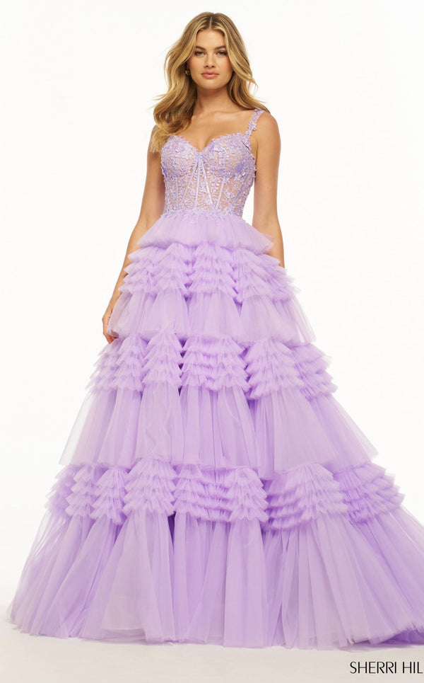Sherri Hill 56019 Lilac