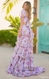 Sherri Hill 56024 Lilac Print