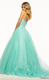 Sherri Hill 56028 Aqua