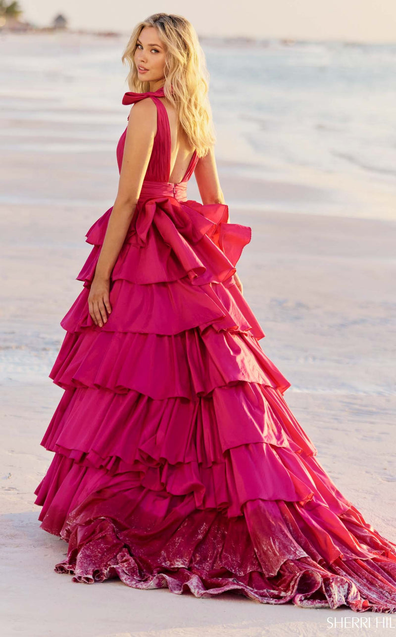 Sherri Hill 56035 Fuchsia