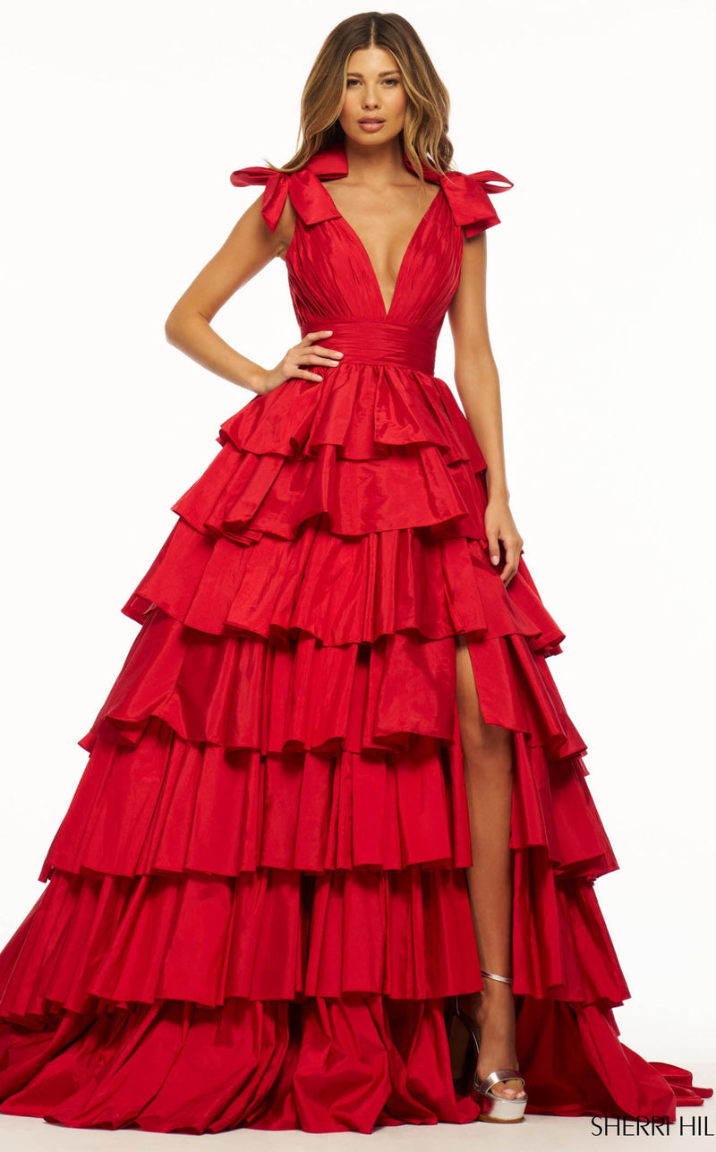 Sherri Hill 56035 Red