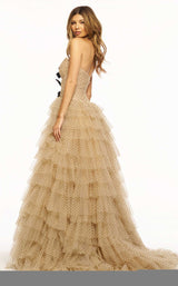 Sherri Hill 56036 Nude-Black