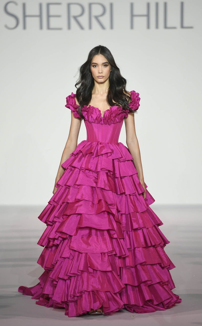 Sherri Hill 56039 Fuchsia