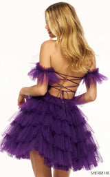 Sherri Hill 56050 Purple