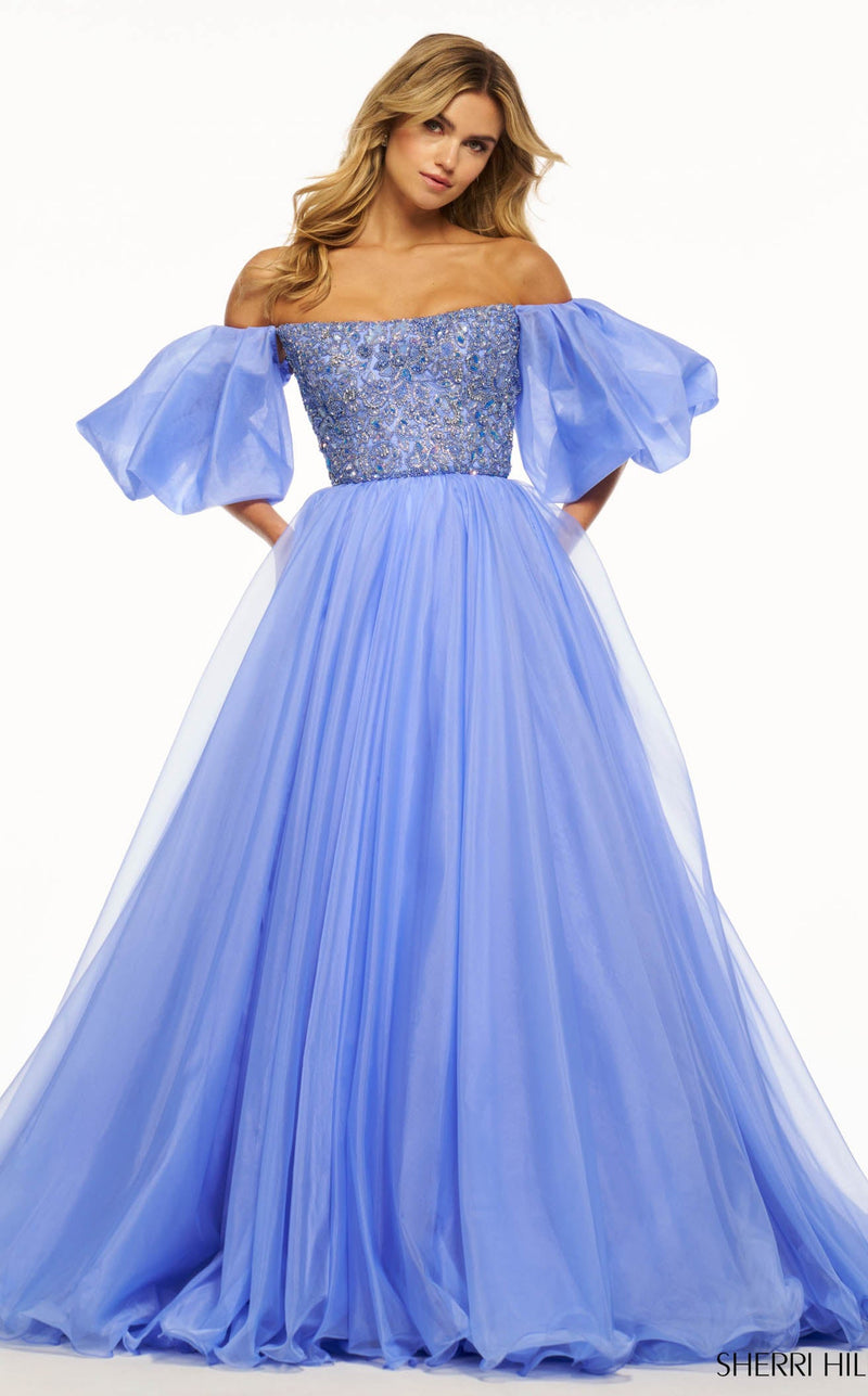 Sherri Hill 56052 Periwinkle