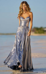 Sherri Hill 56065 Silver