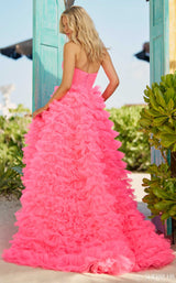 Sherri Hill 56067 Neon Pink