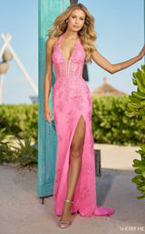 Sherri Hill 56077 Bright Pink