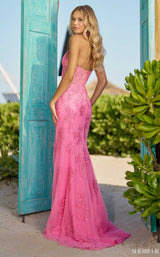 Sherri Hill 56077 Bright Pink